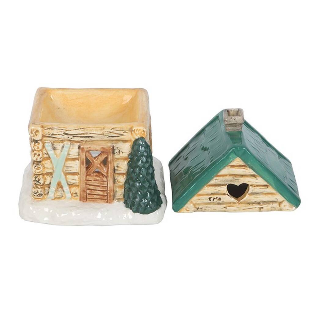 Winter Cabin Ski Chalet Wax Melt/Oil Burner - Tea-Light