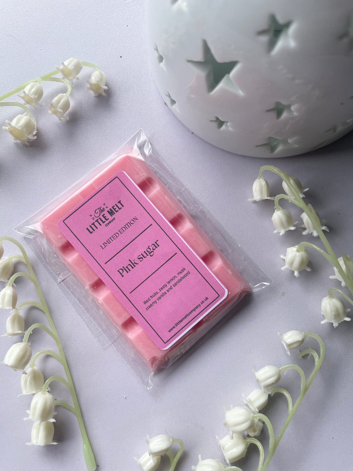 Pink Sugar Wax Melt Mini Bar
