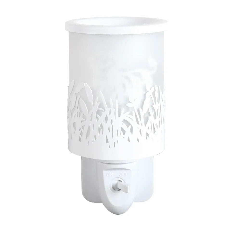 Plug In Wax Melter Highland Cow Shadow White 14cm