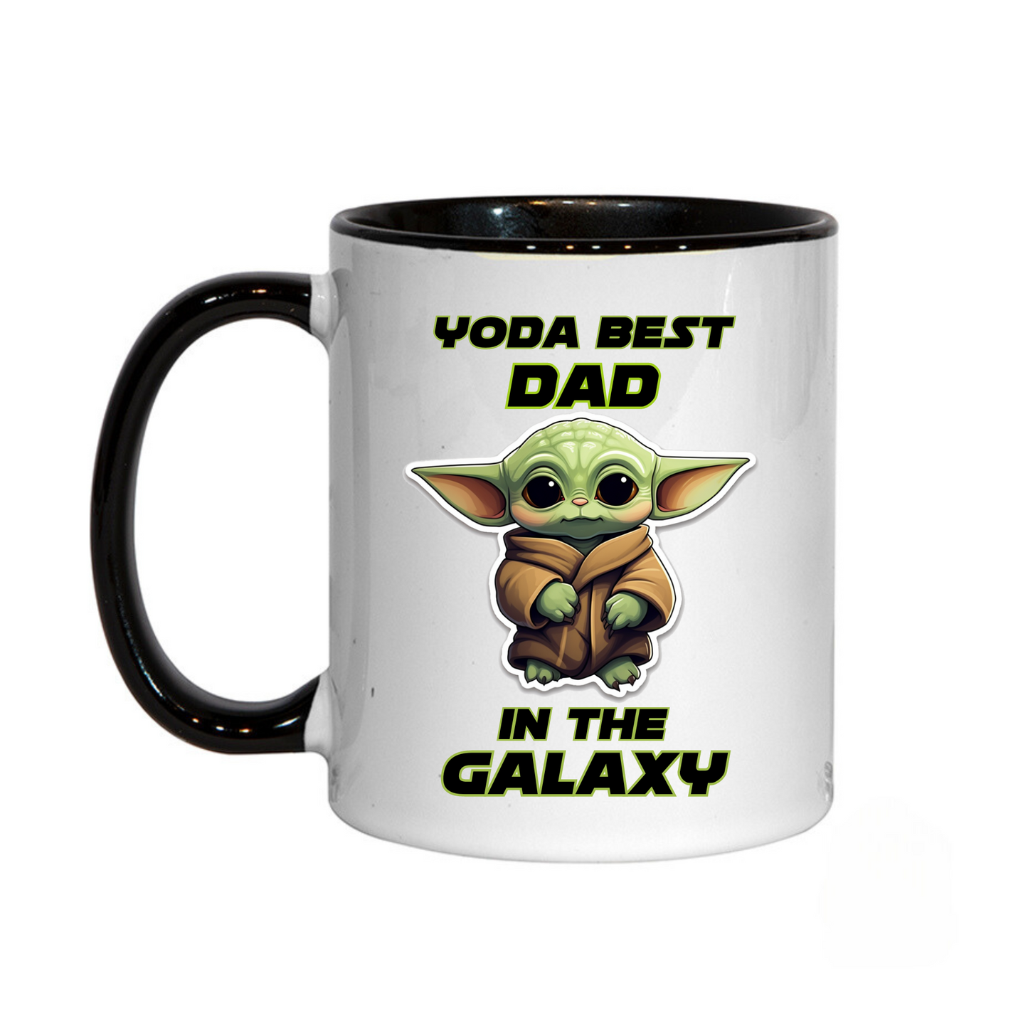 Yoda Best Dad In The Galaxy Fathers Day Mug 11oz