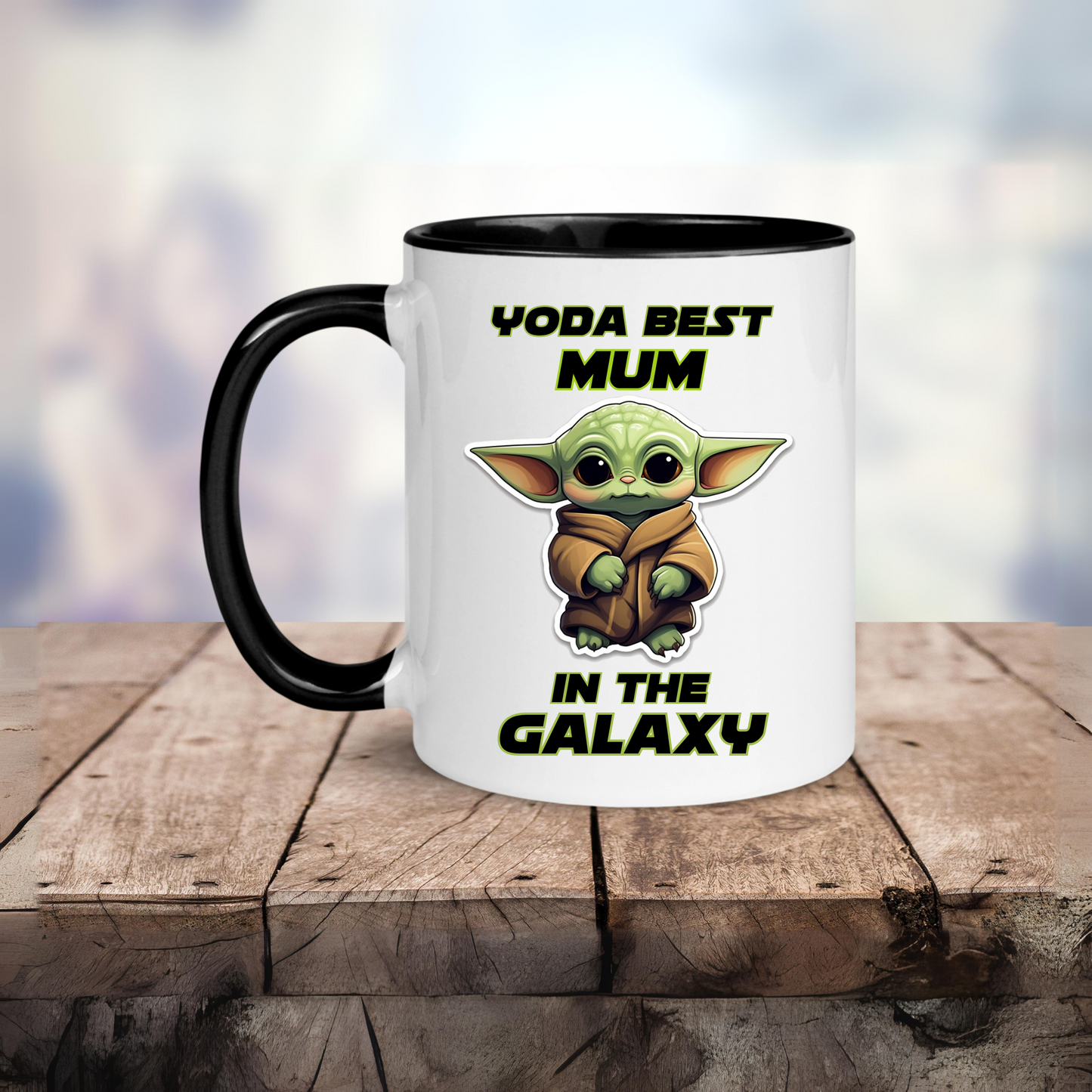 Yoda Best Mum In The Galaxy - Funny Star Wars Mother's Day Mug 11oz