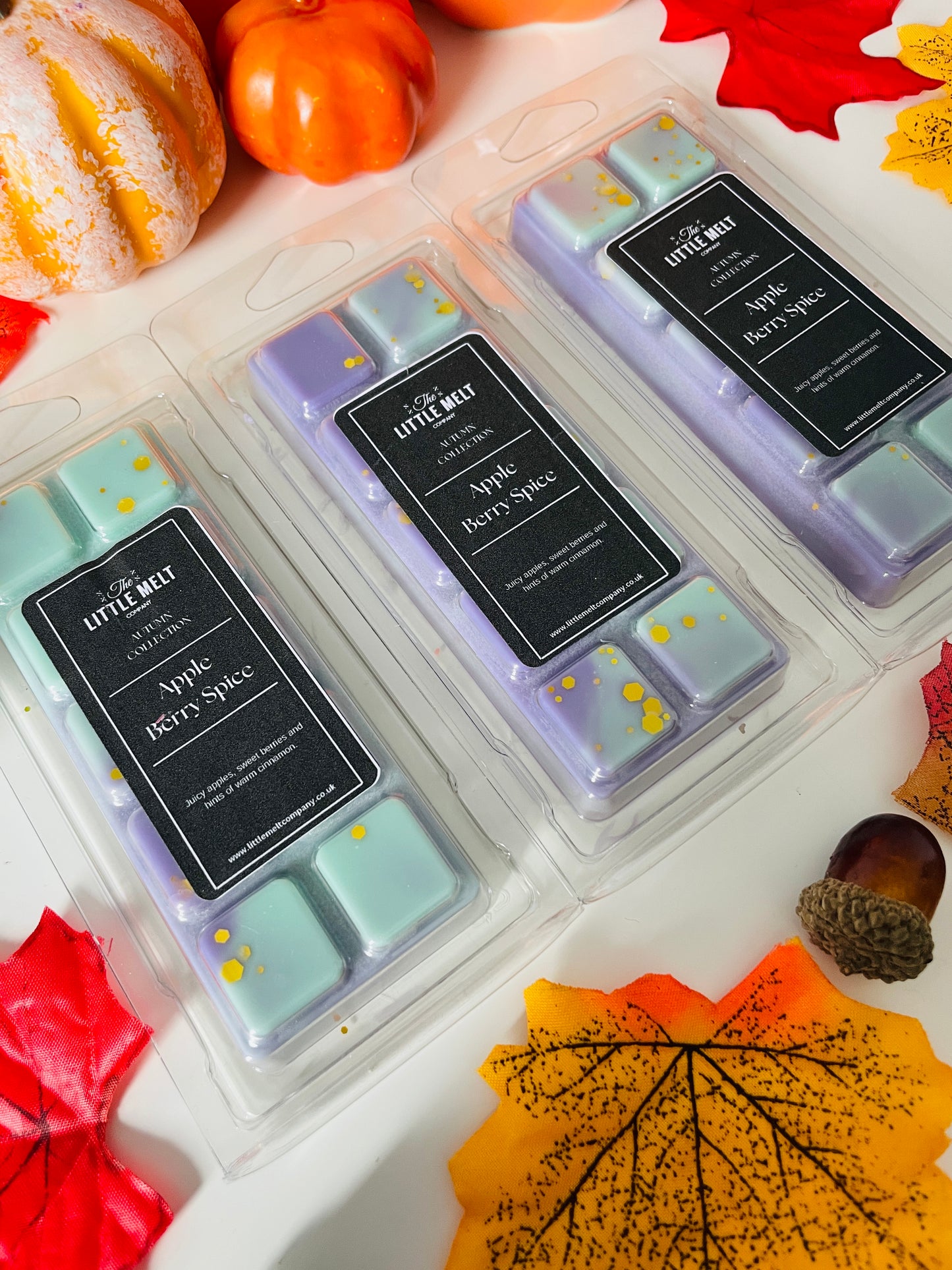 Apple Berry Spice Wax Melt Snap Bar