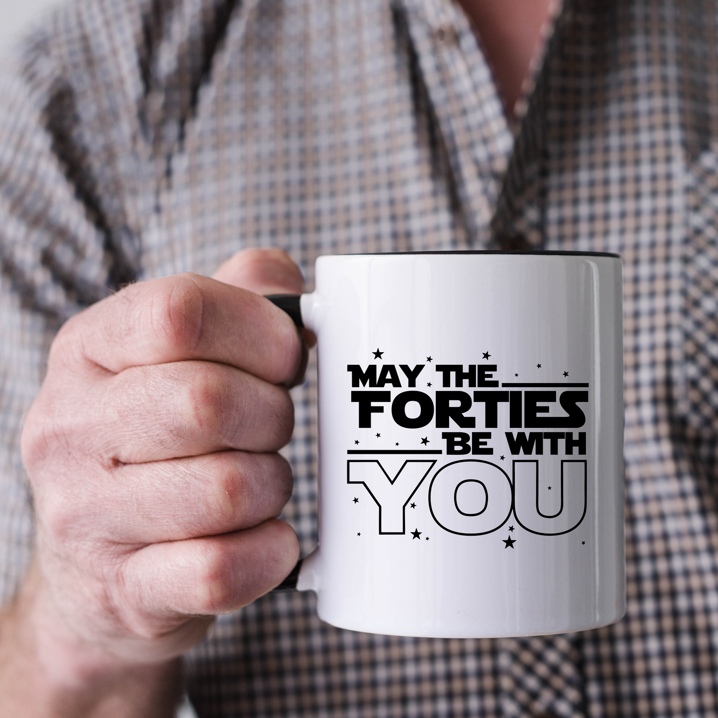 May The Forties Be With You Star Wars Inspired Mug 11oz