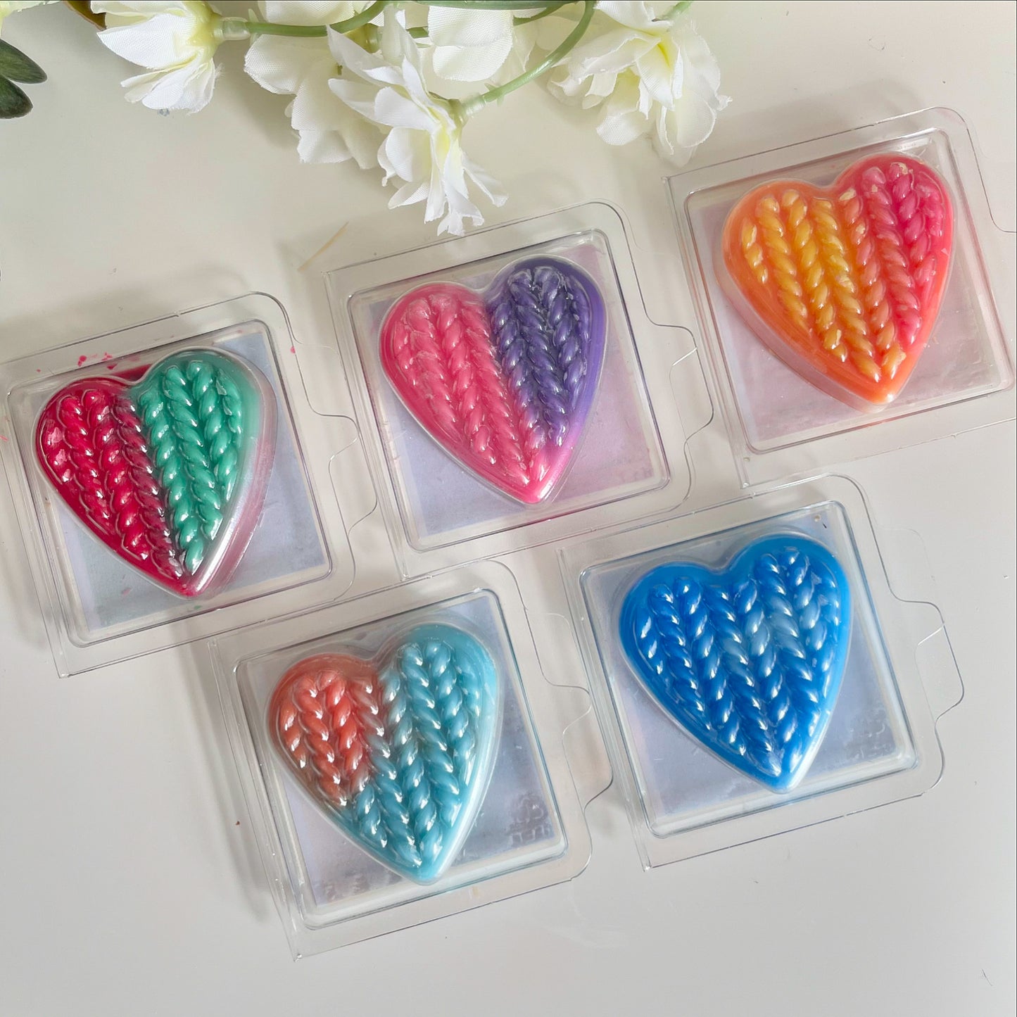 Coconut & Lime Sample Heart Wax Melt - 11g