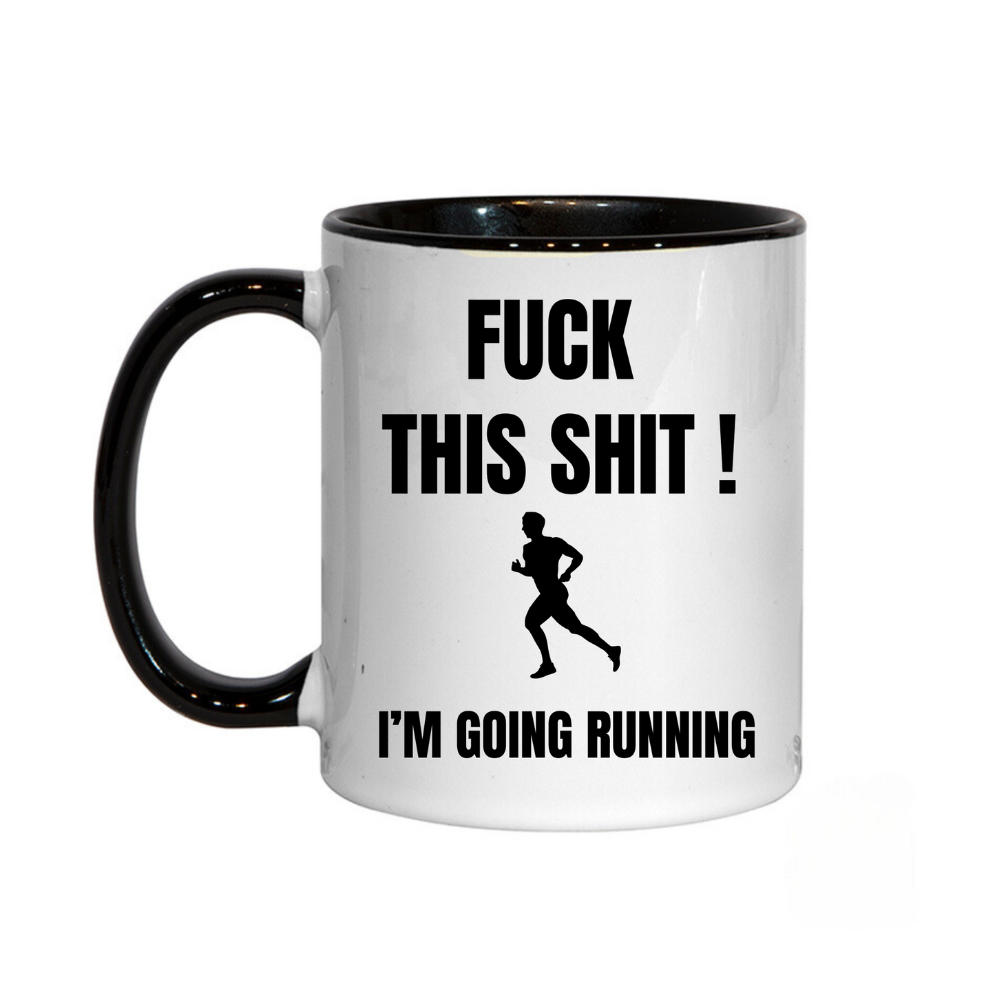 Funny Running Mug, F**k This Shit, Gifts For Runners, Male, Female