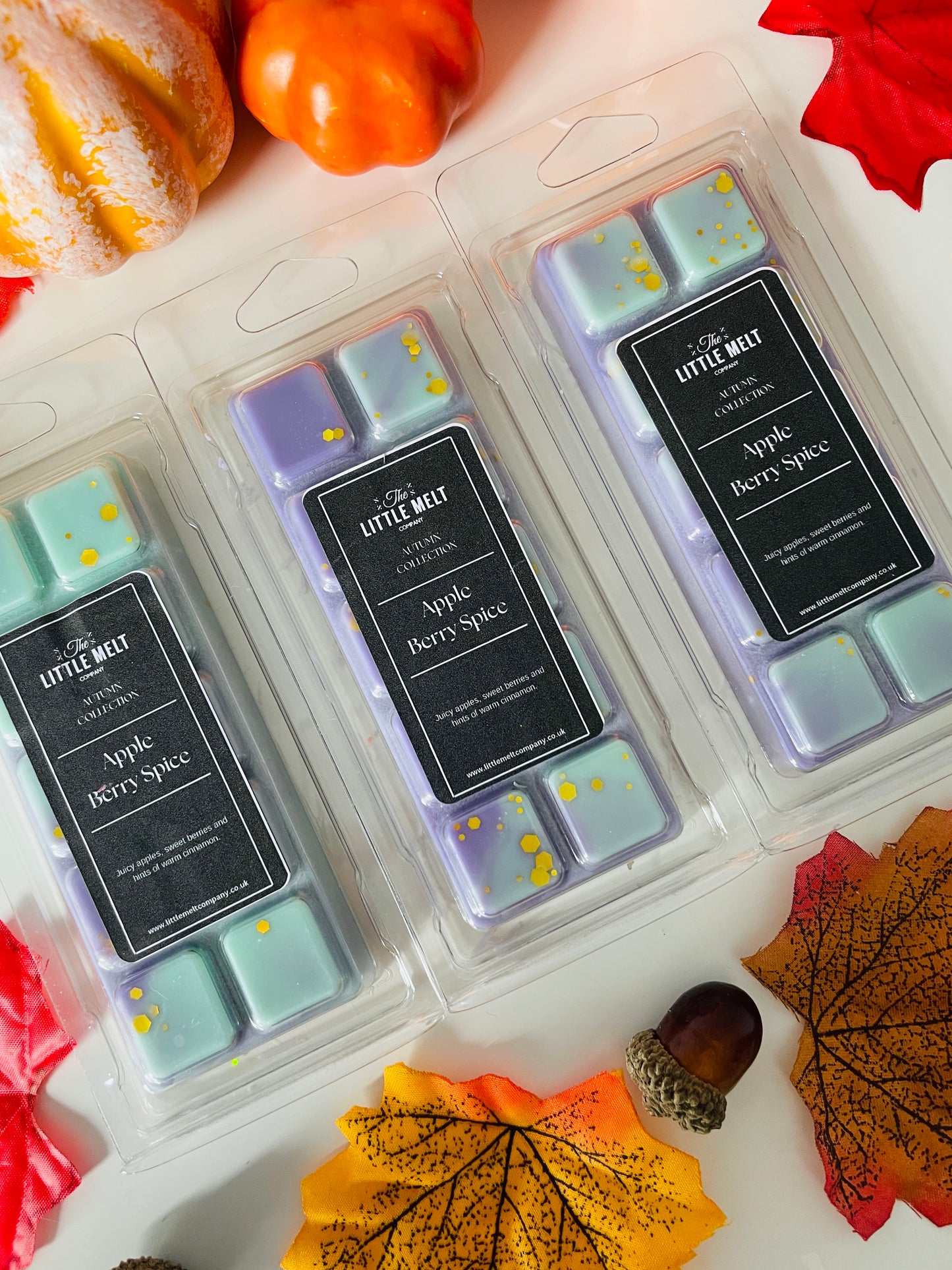 Apple Berry Spice Wax Melt Snap Bar