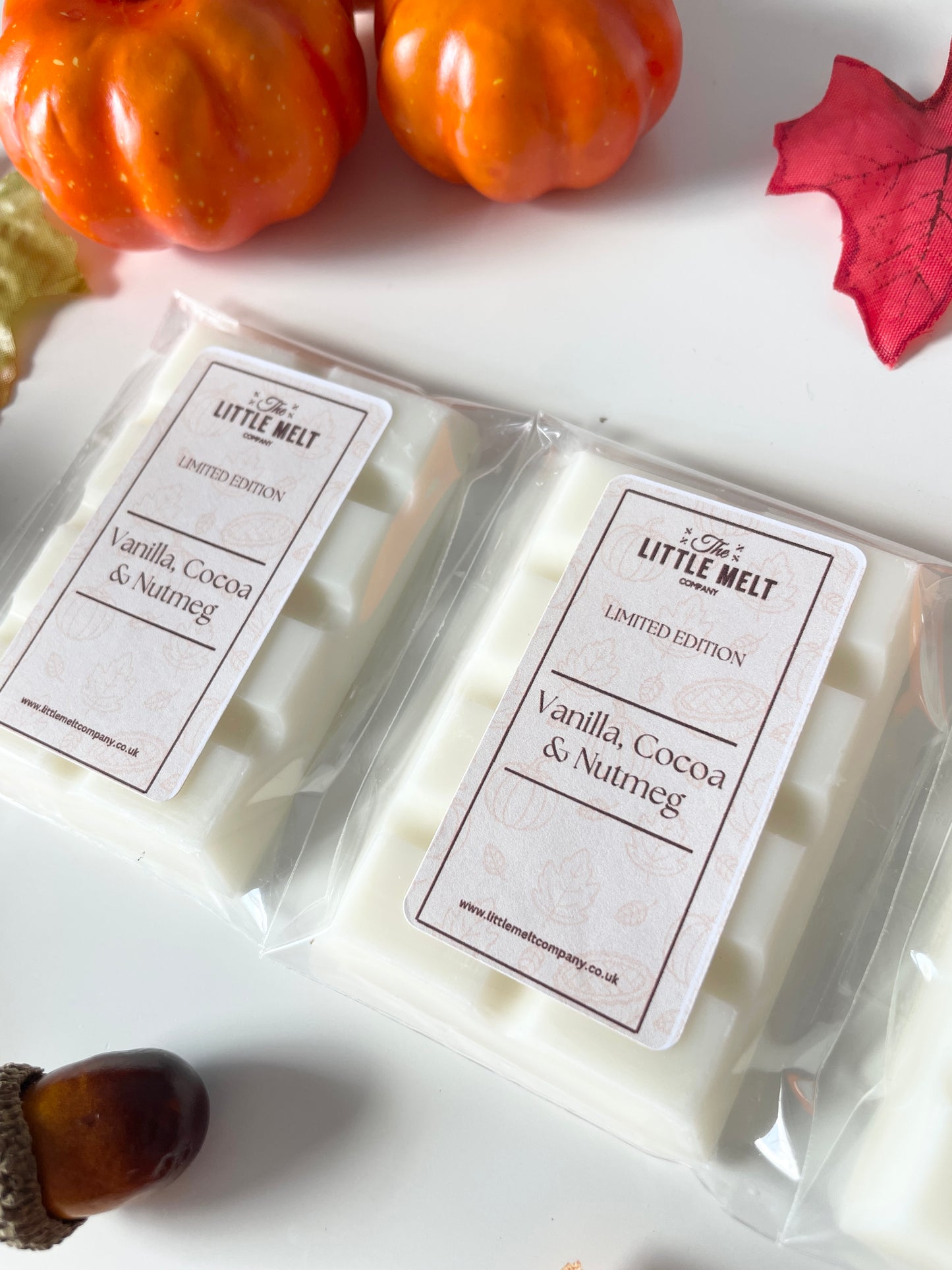 Vanilla, Cocoa and Nutmeg Mini Wax Melt Bar