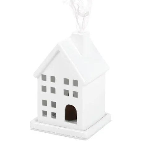 White House Incense Cone Burner