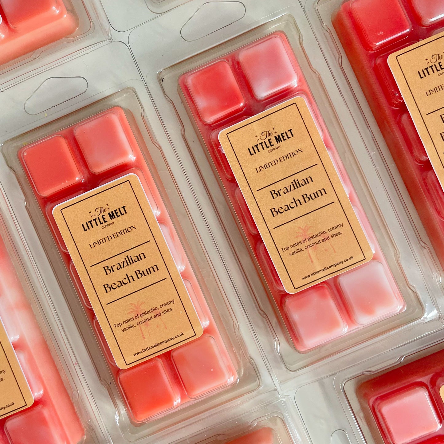 Limited Edition - Brazilian Beach Bum Wax Melt Bar