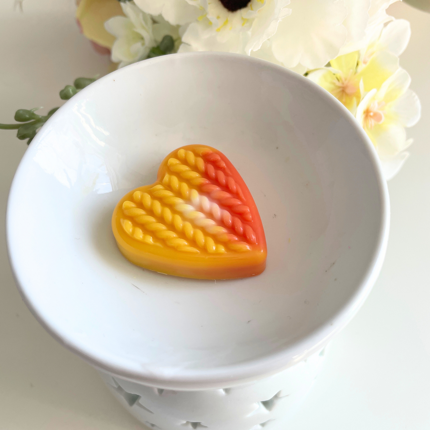Mrs Hinch White Musk & Maple Sample Heart Wax Melt - 11g