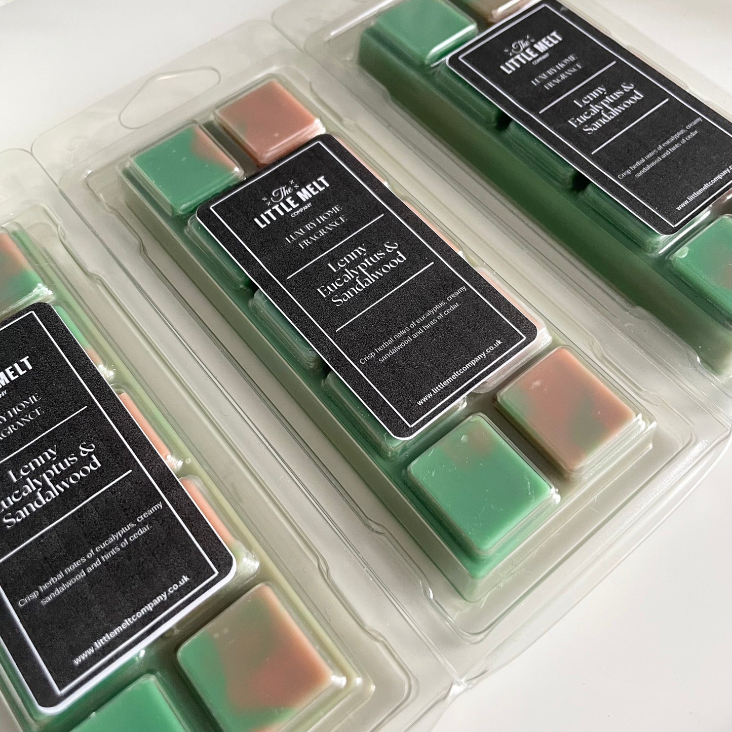 Lenny Eucalyptus & Sandalwood Wax Melts - Snap Bar