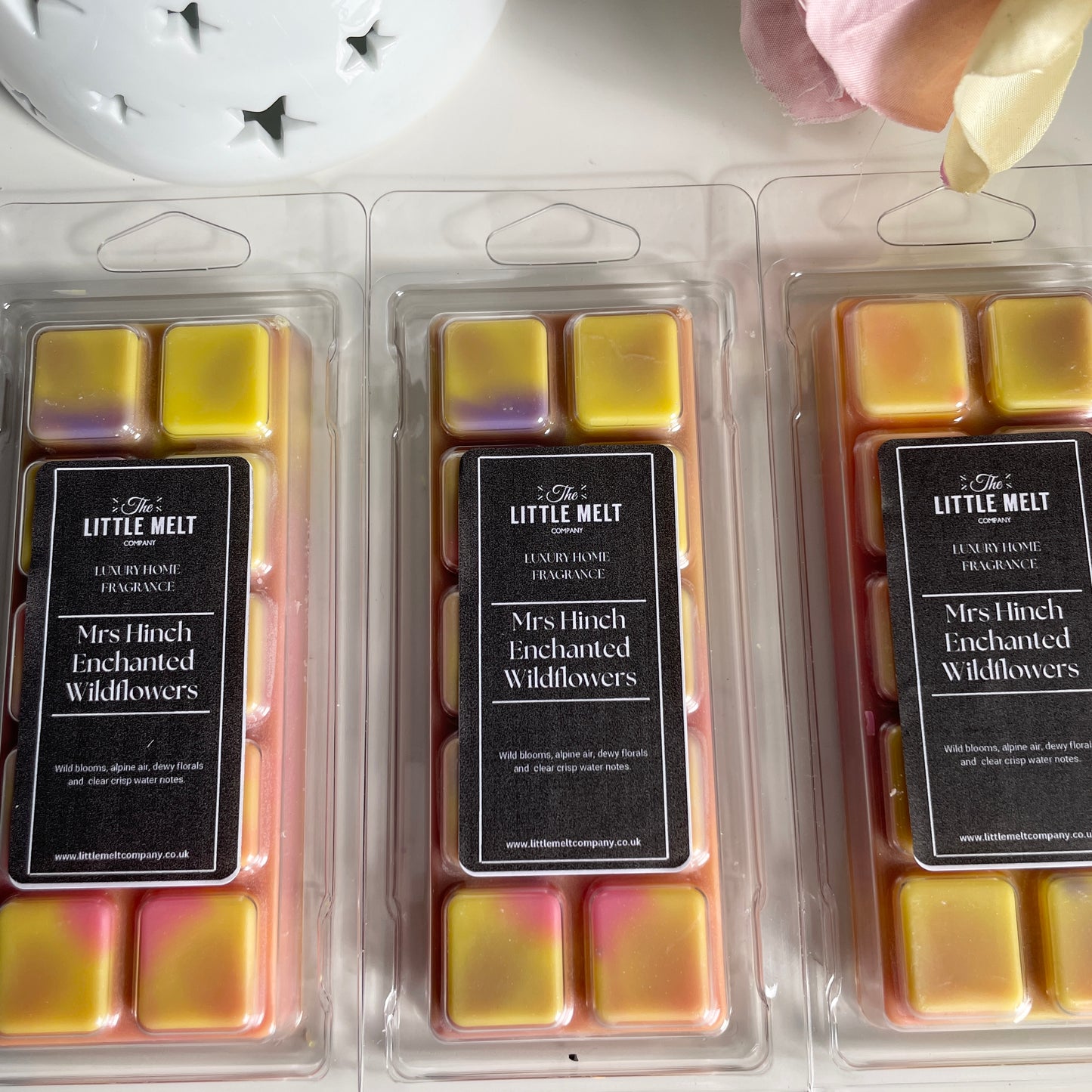 Mrs Hinch Enchanted Wildflowers Wax Melts - Snap Bar