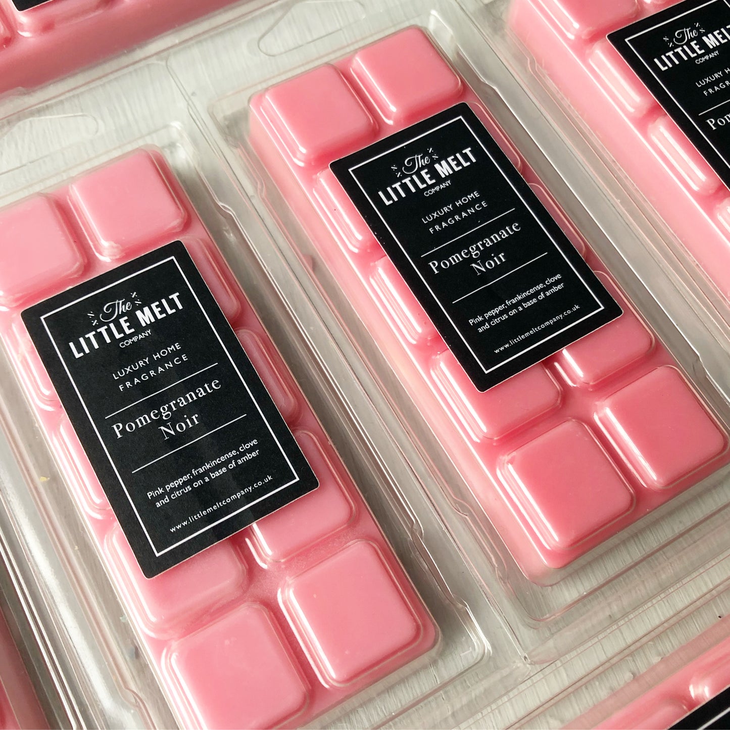 Pomegranate Noir Wax Melts - Snap Bar
