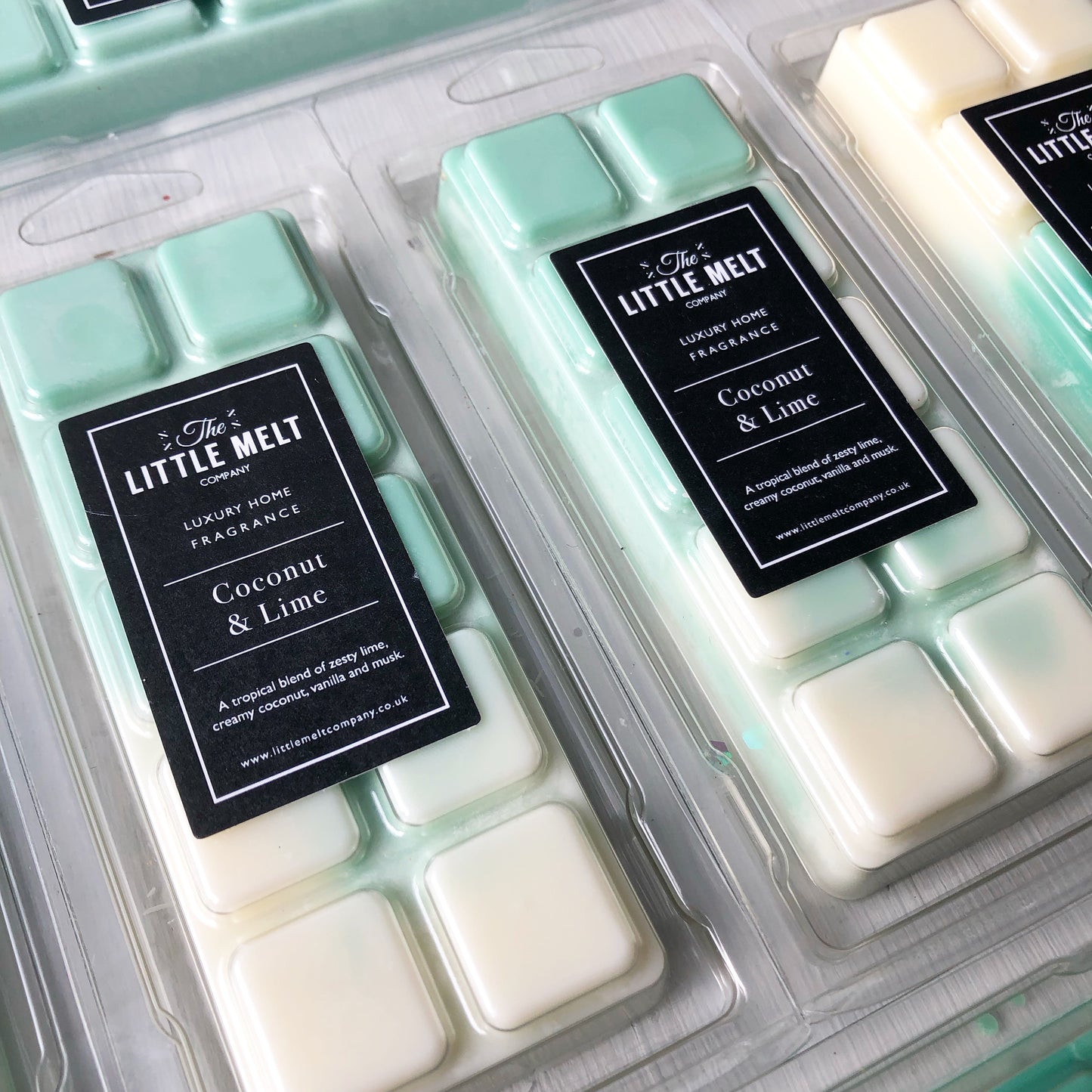 Coconut & Lime Wax Melt Snap Bar