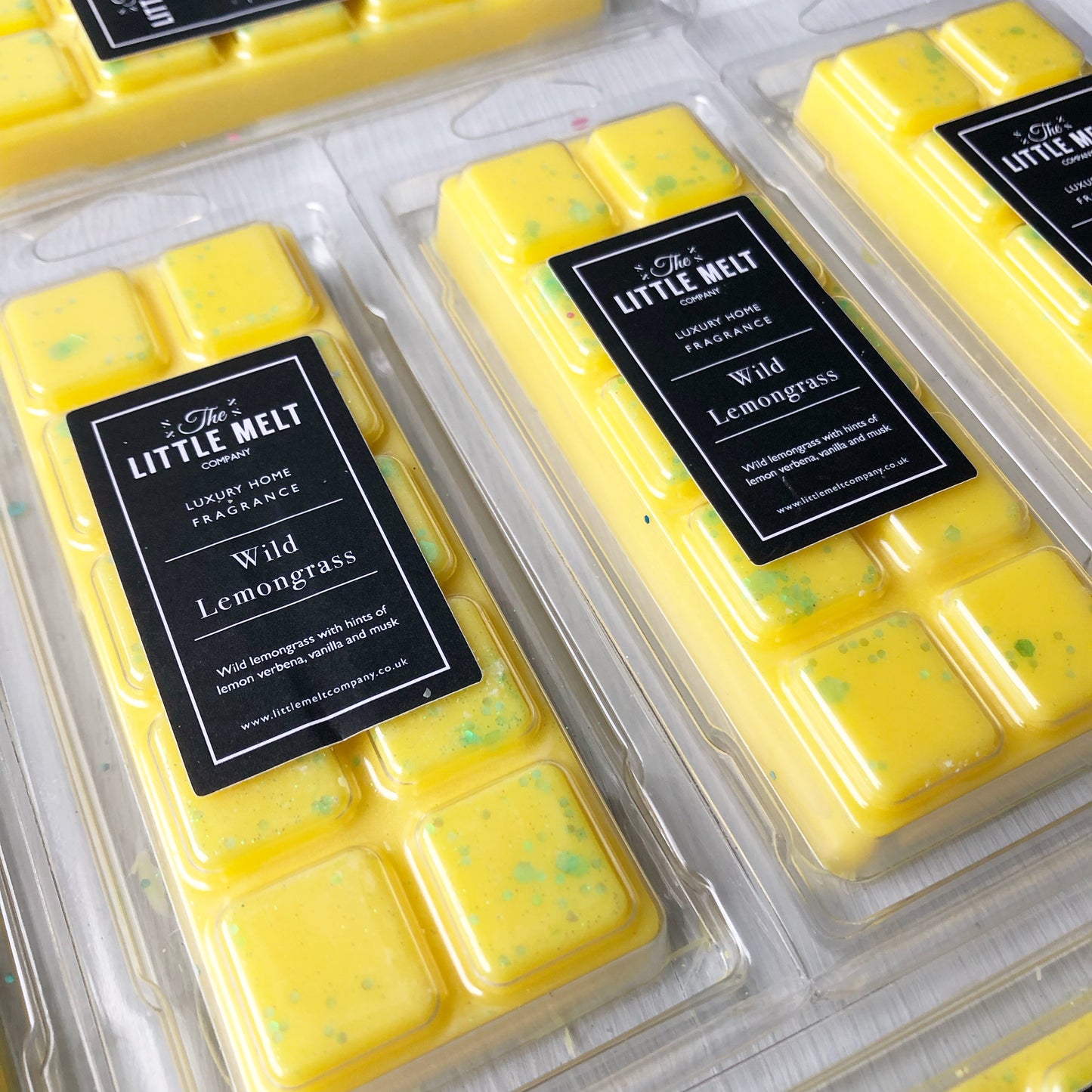 Wild Lemongrass Wax Melt Snap Bar