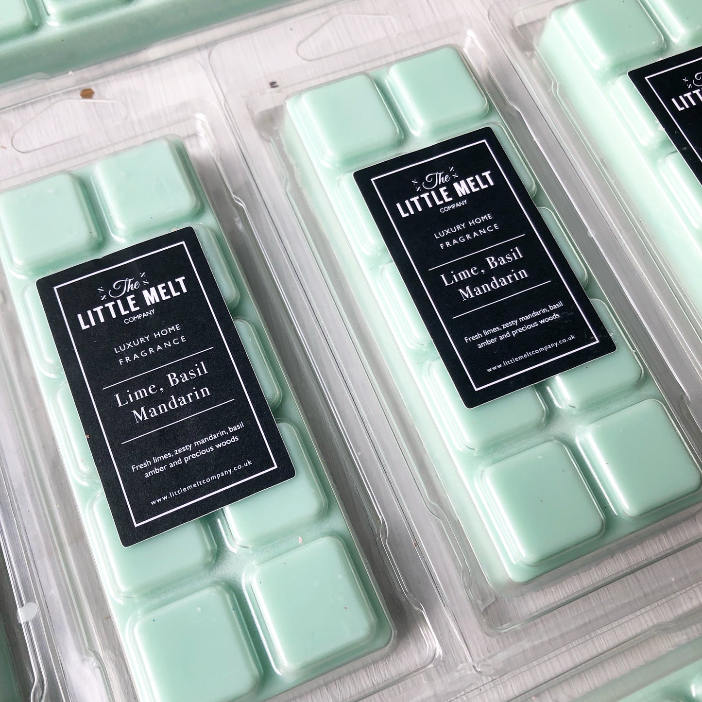 Lime Basil Mandarin Wax Melts - Snap Bar