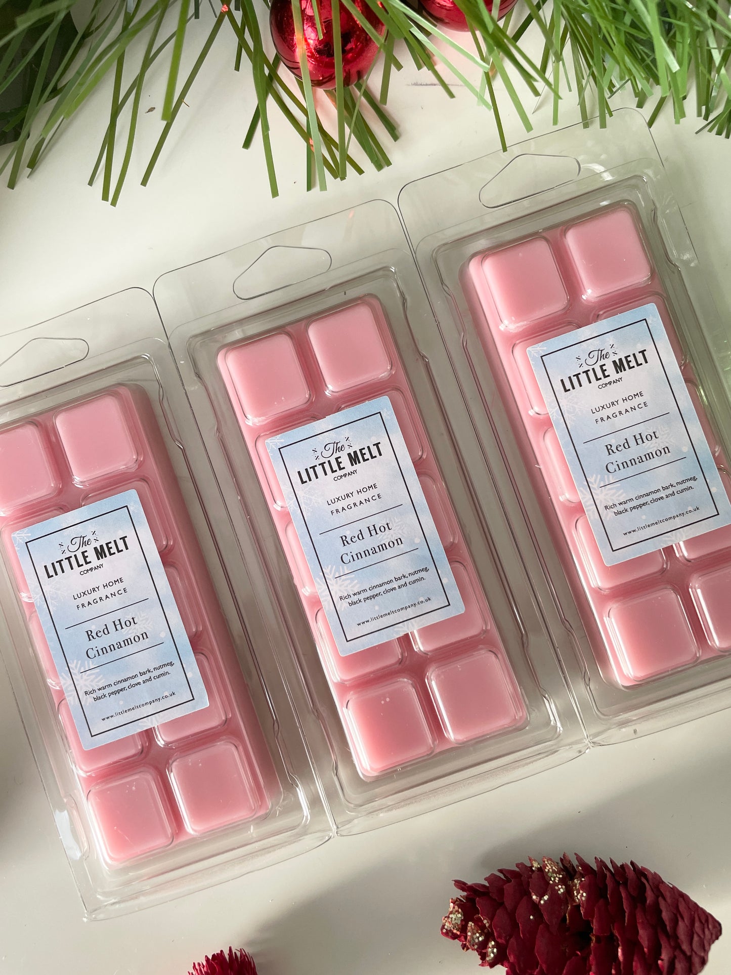 Red Hot Cinnamon Wax Melt Snap Bar