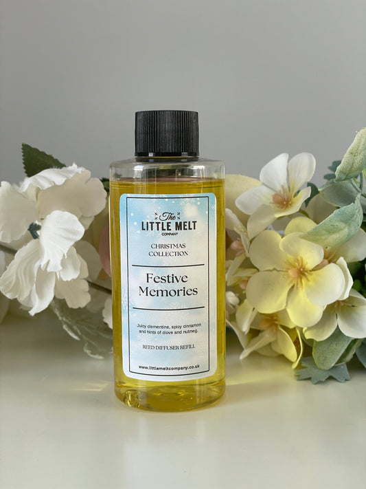 Festive Memories Reed Diffuser Refill/Reeds