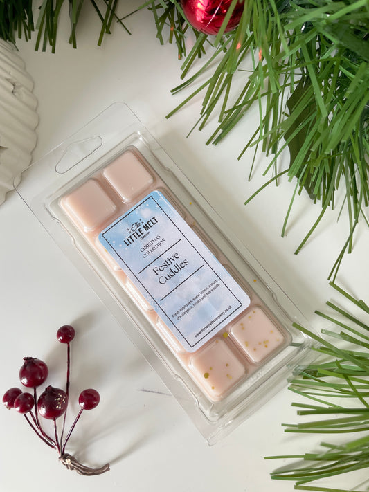 Festive Cuddles Wax Melt Snap Bar