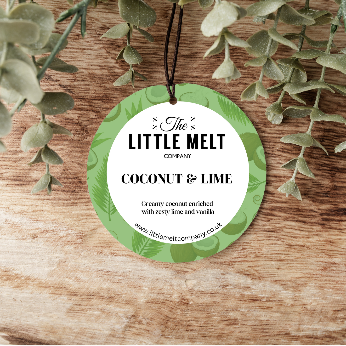 Coconut & Lime Car Air Freshener