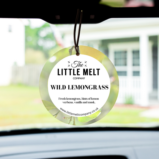 Wild Lemongrass Car Air Freshener