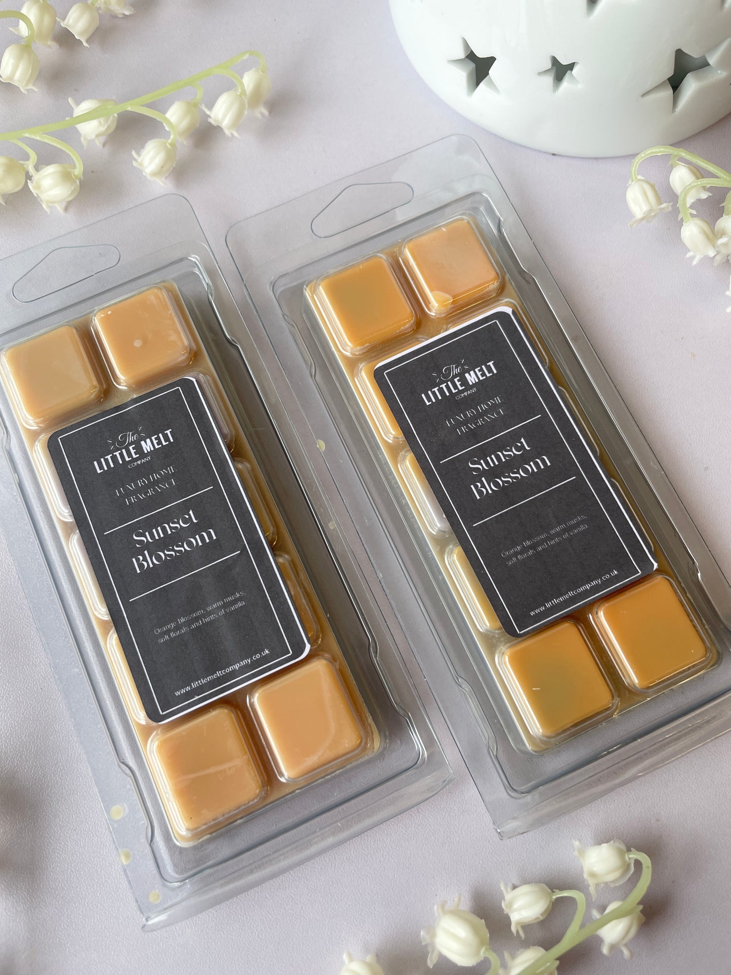Mrs Hinch Sunset Blossom Wax Melts - Snap Bar