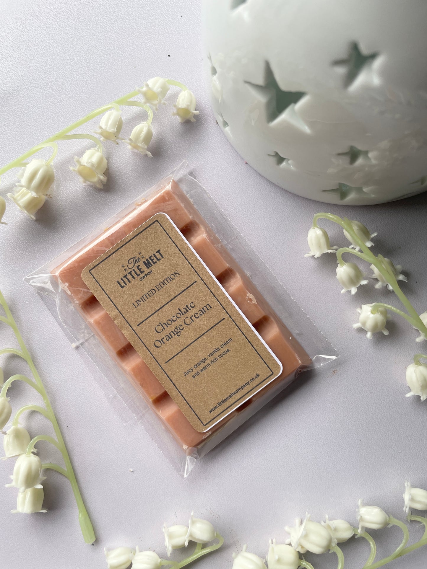 Chocolate Orange Cream Wax Melt Mini Bar