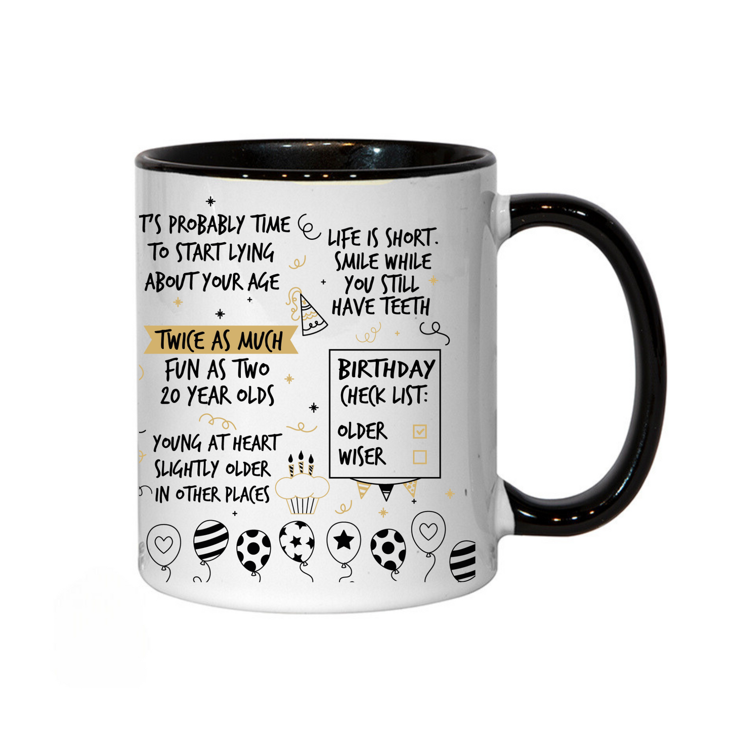Funny 40th Birthday Mug 11oz