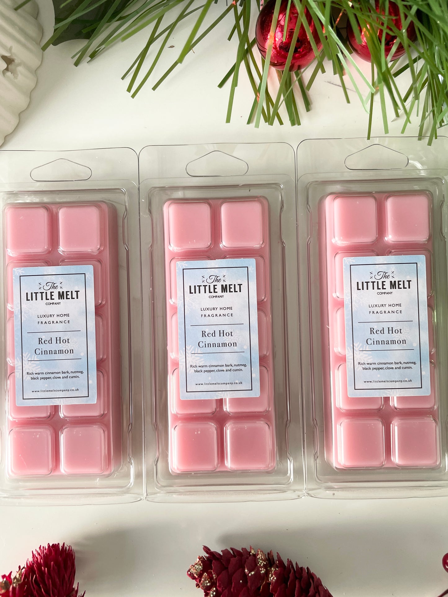 Red Hot Cinnamon Wax Melt Snap Bar