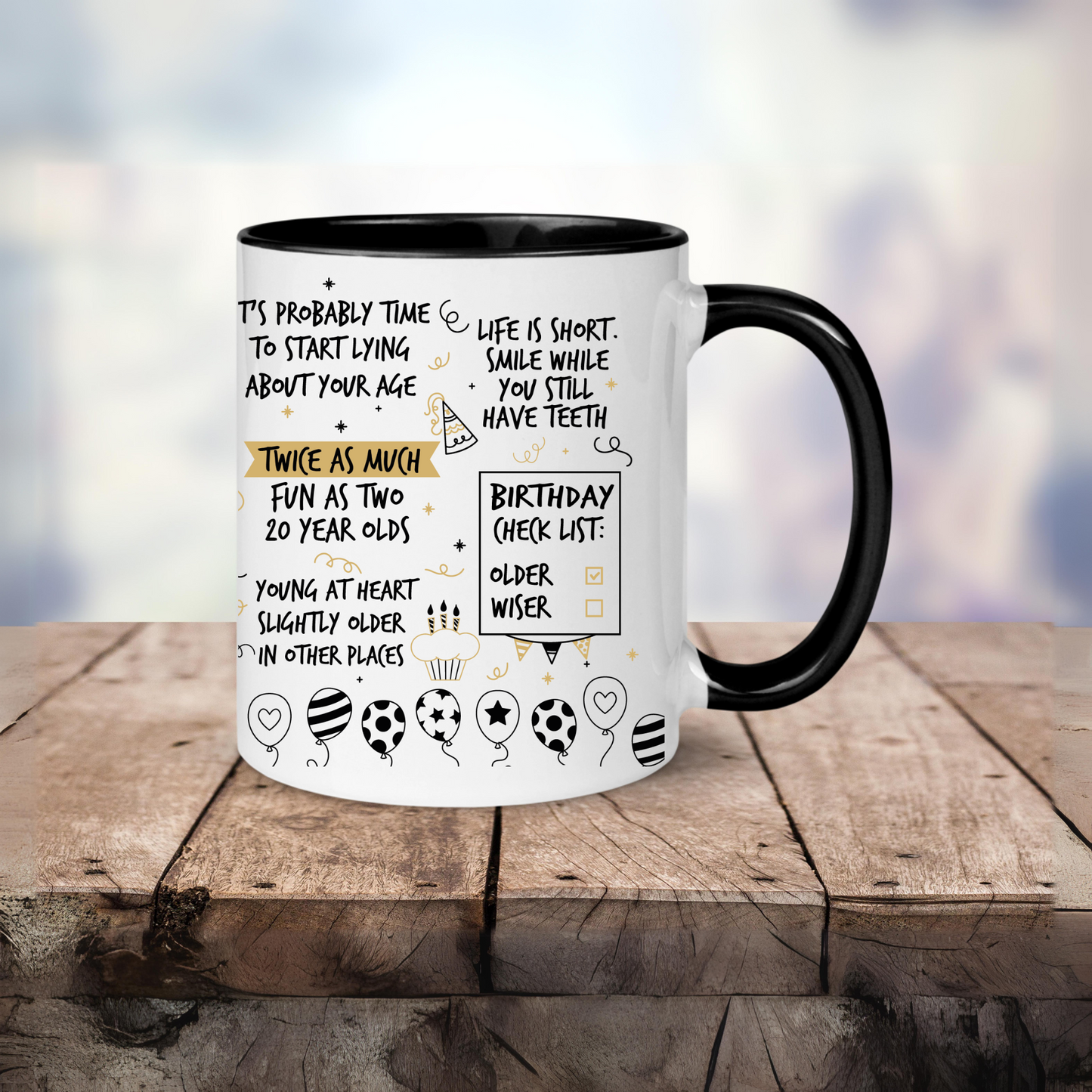 Funny 40th Birthday Mug 11oz