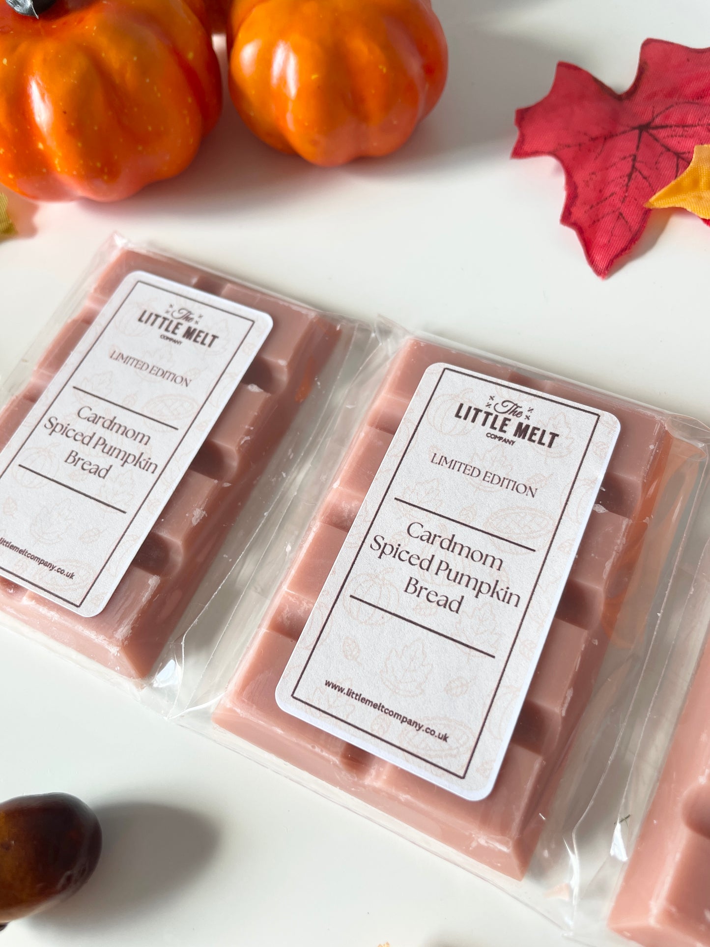Cardamom Spiced Pumpkin Bread Mini Wax Melt Bar
