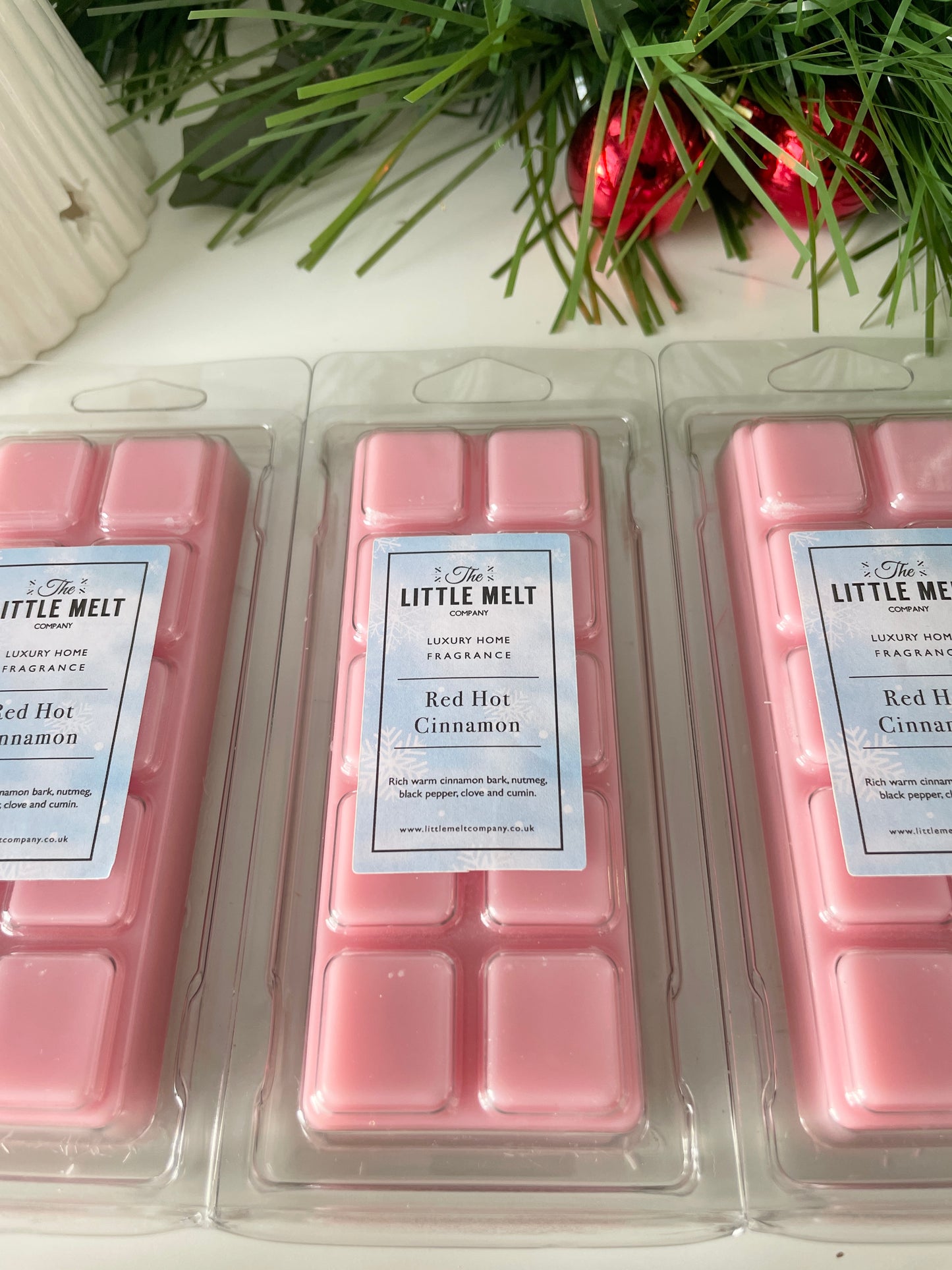 Red Hot Cinnamon Wax Melt Snap Bar