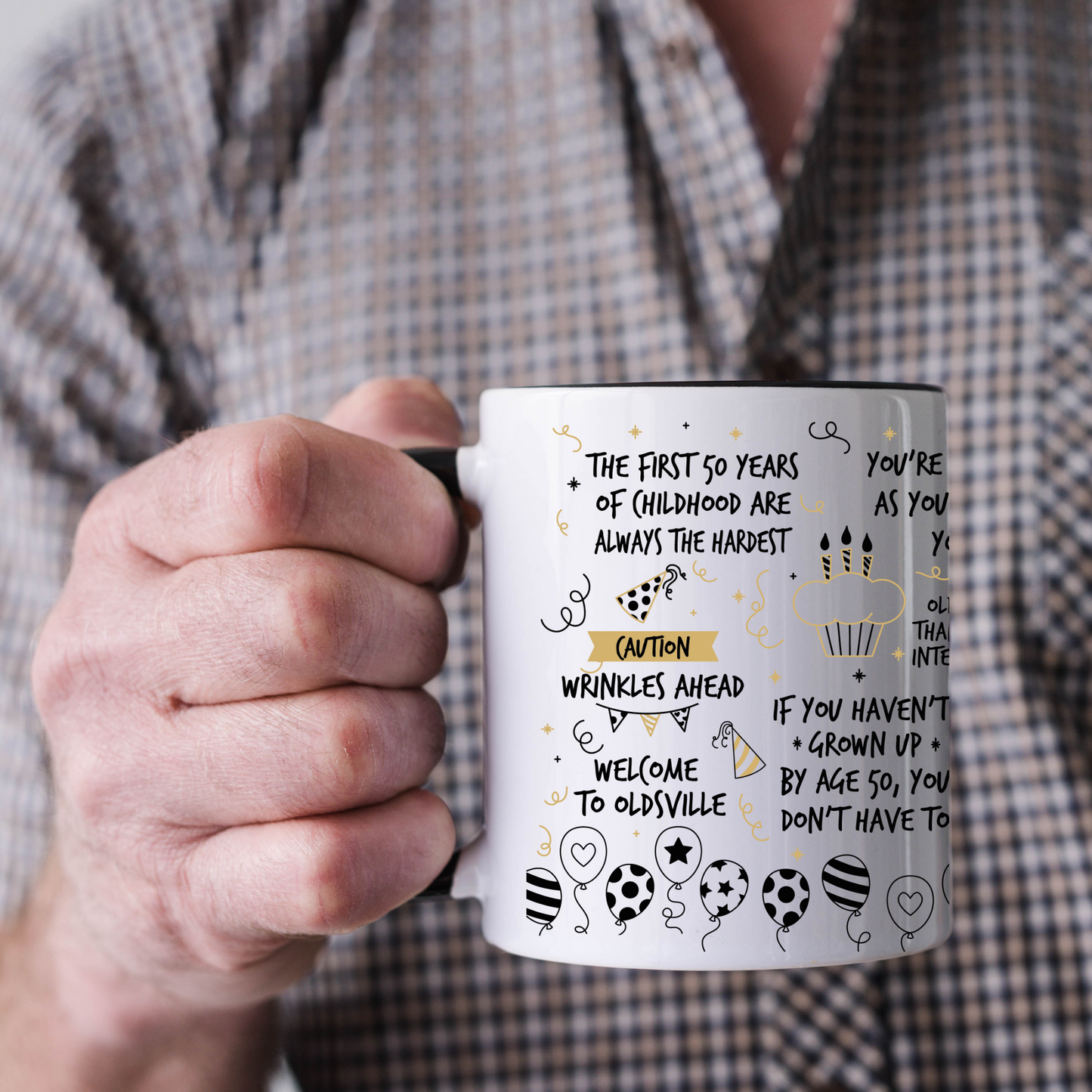Funny 50th Birthday Mug 11oz
