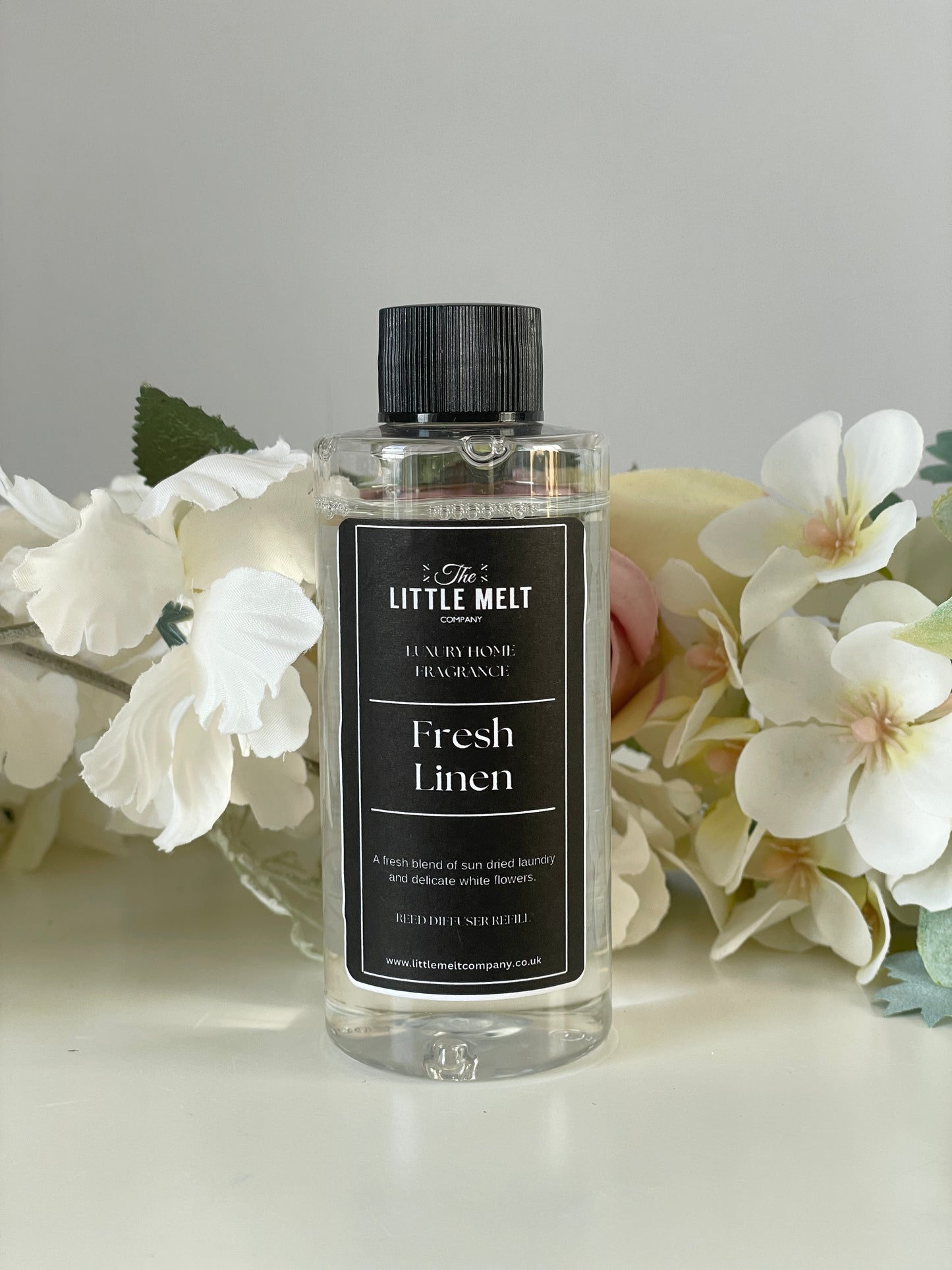 Reed Diffuser Refill 100ml - Fresh Linen with Reeds