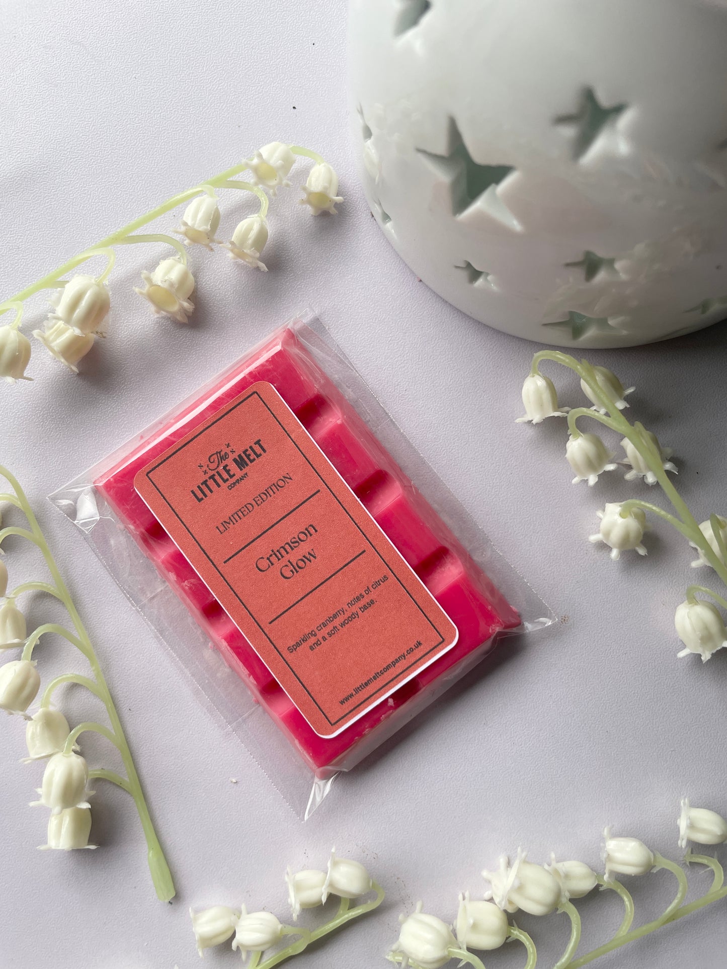Crimson Glow Wax Melt Mini Bar