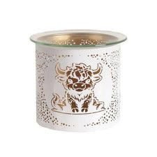 Highland Cow Wax Melt Burner 10.5 cm - Tea-Light