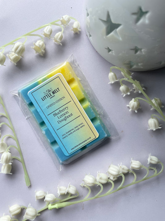 Blueberry Lemon Doughnuts Wax Melt Mini Bar