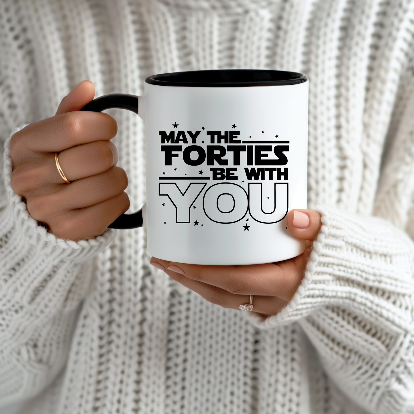 May The Forties Be With You Star Wars Inspired Mug 11oz