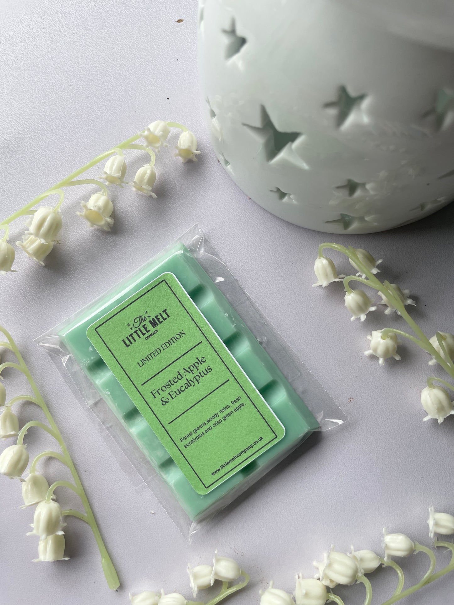 Frosted Apple & Eucalyptus Wax Melt Mini Bar