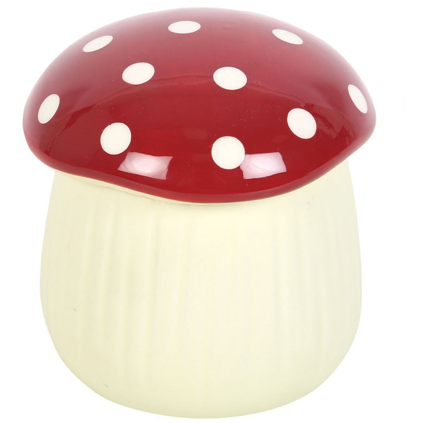 Red Mushroom Ceramic Wax/Oil Burner- Tea-Light