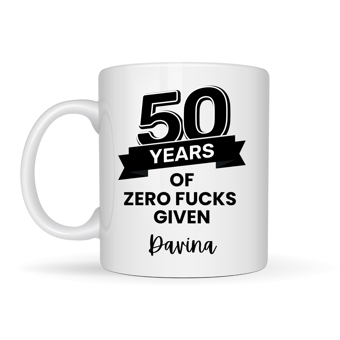 Personalised Milestone Birthday Mug, Sweary Mug,30th, 40th, 50th, 60th -11oz