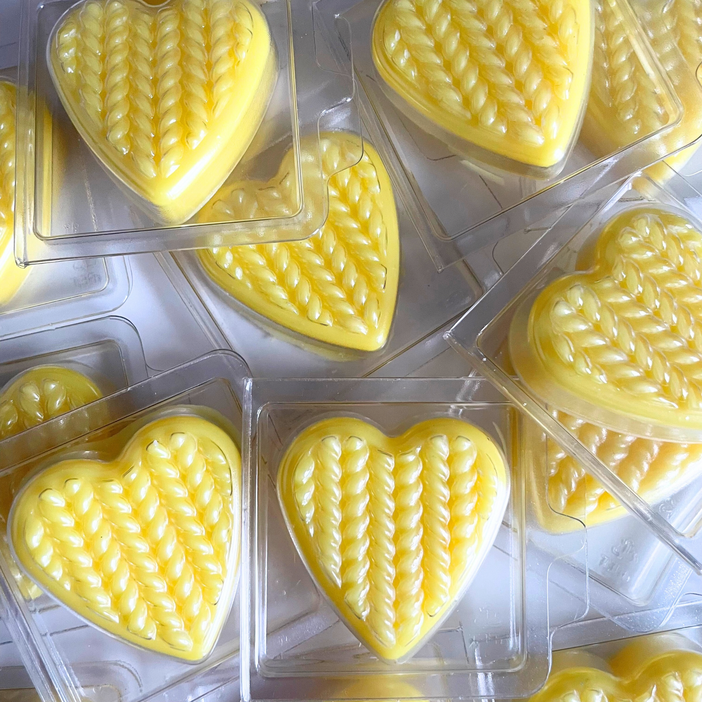 Coconut & Lemongrass Sample Heart Wax Melt - 11g