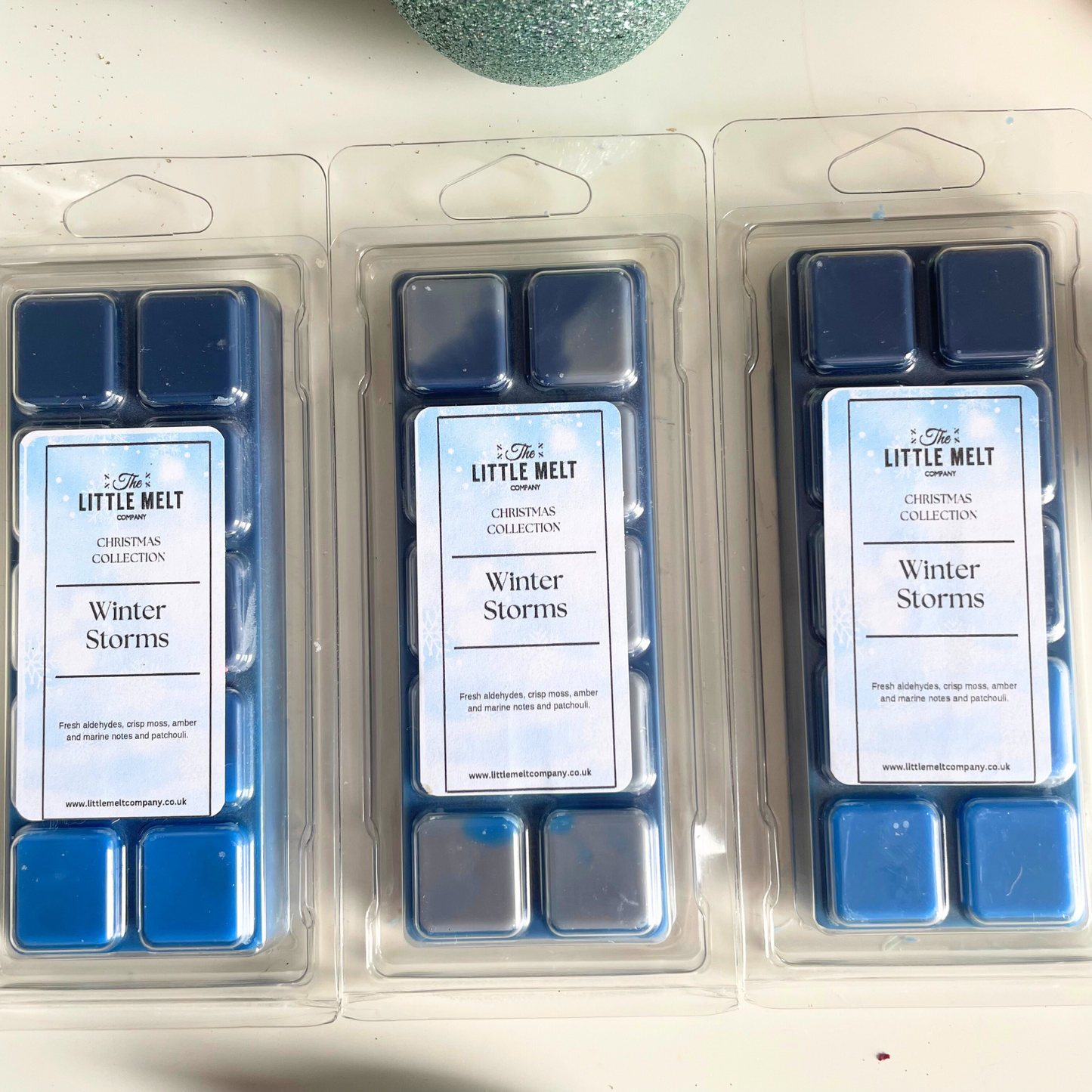Winter Storms Wax Melt Snap Bar