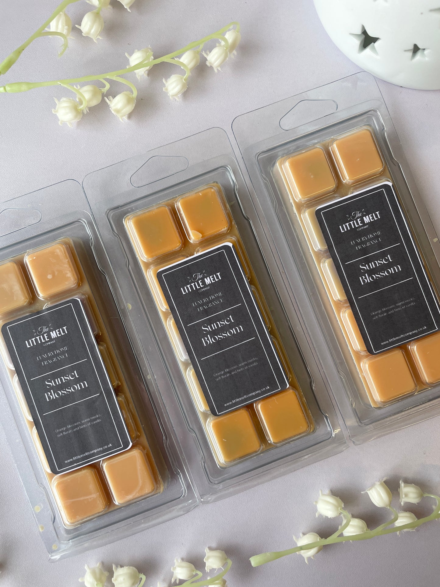 Mrs Hinch Sunset Blossom Wax Melts - Snap Bar