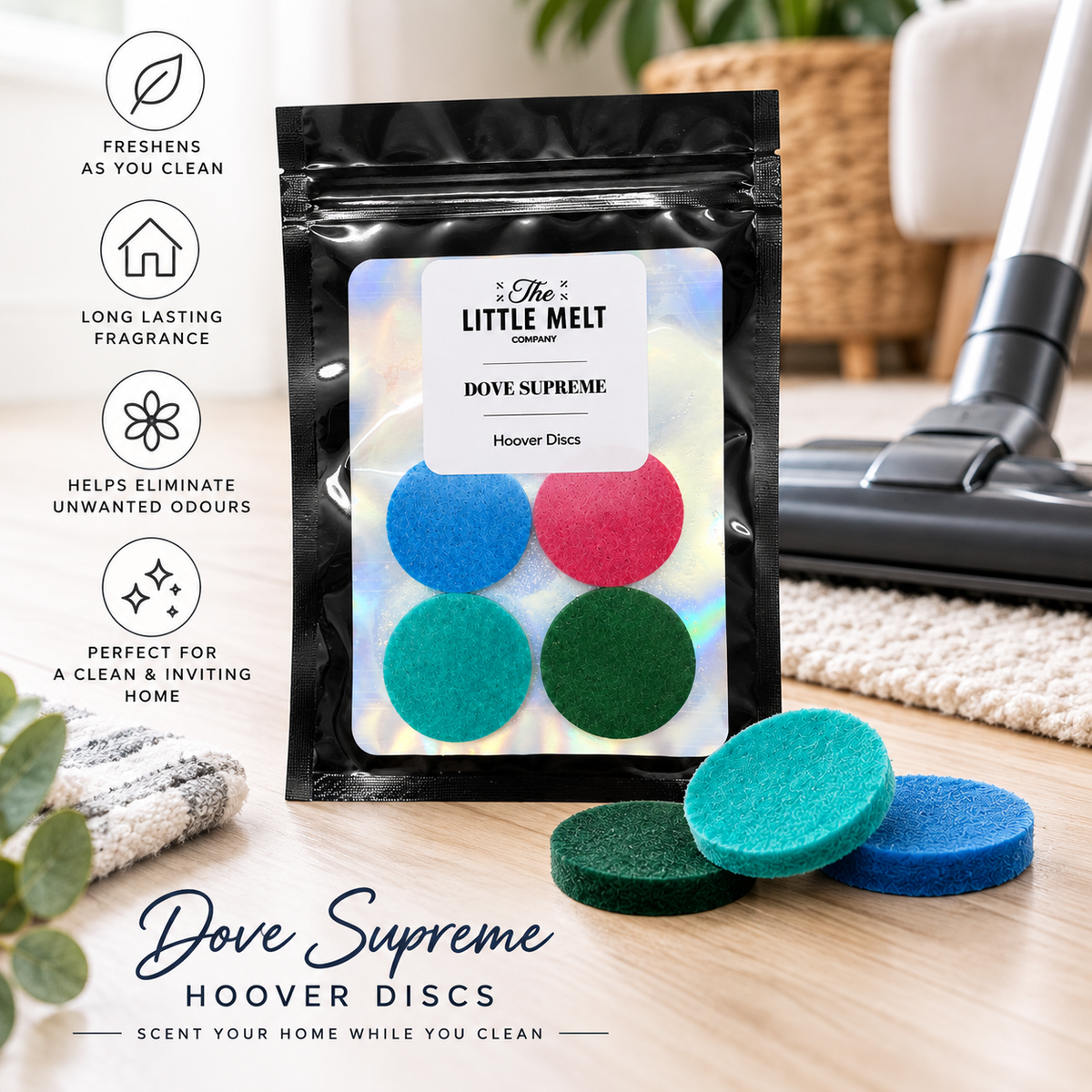 Dove Supreme Hoover Discs - PK 4