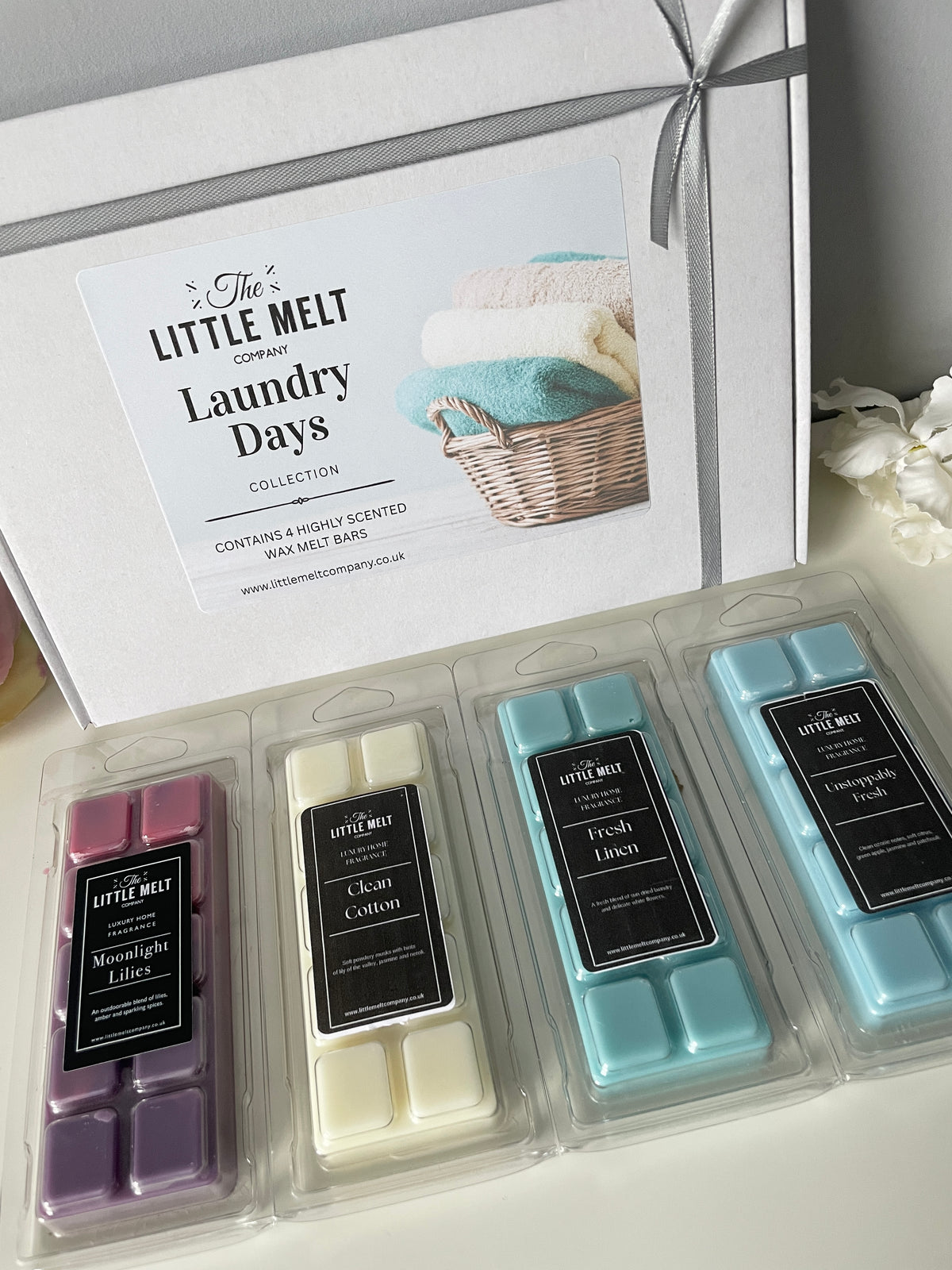 Laundry Inspired Wax Melt Gift Set ( Delivery Included ) – The Little ...