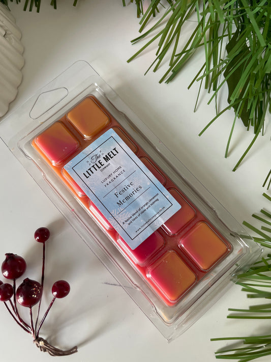 Festive Memories Wax Melt Snap Bar