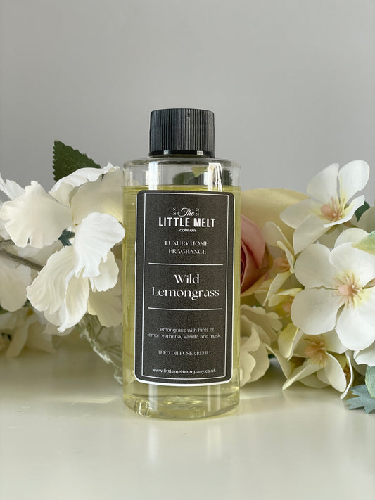 Wild Lemongrass Reed Diffuser Refill/Reeds