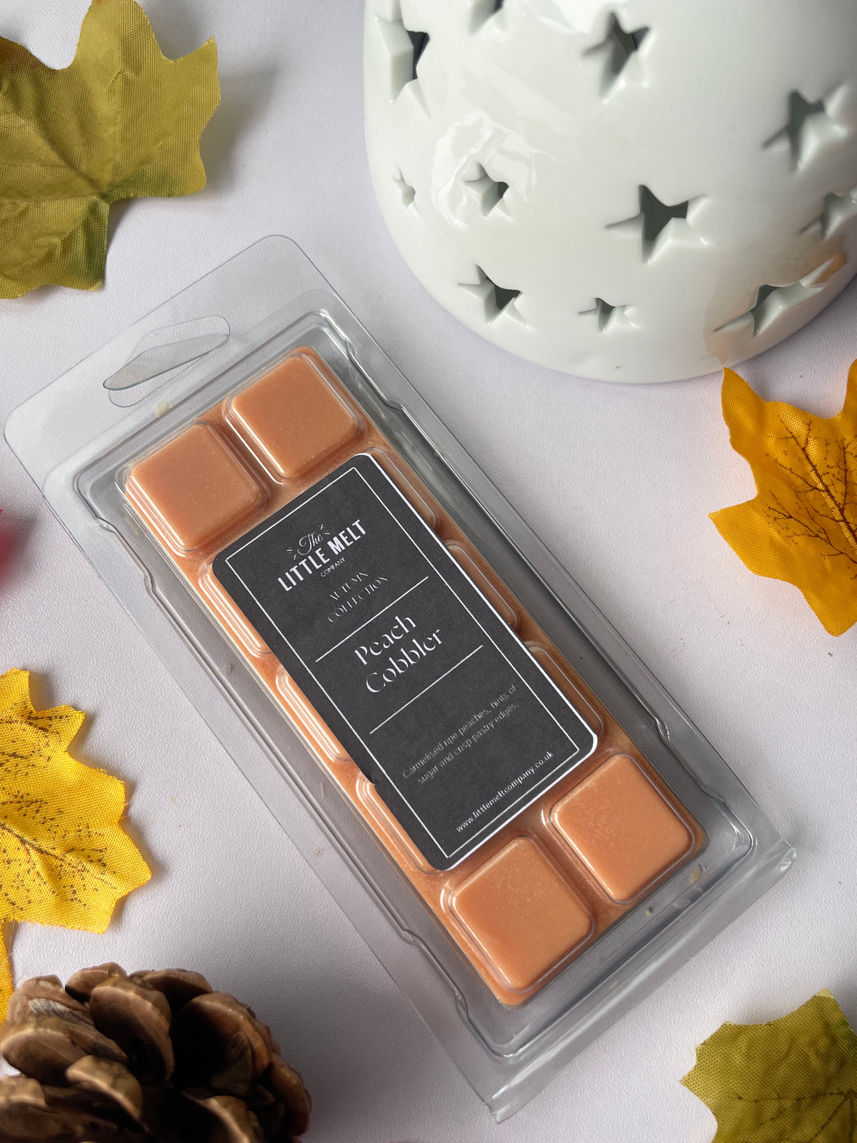 Peach Cobbler Wax Melts - Snap Bar
