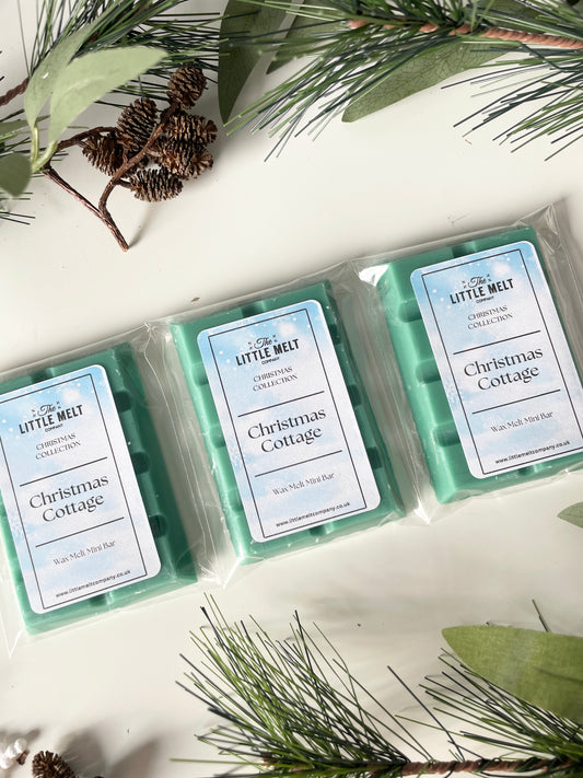 Christmas Cottage Mini Wax Melt Bar
